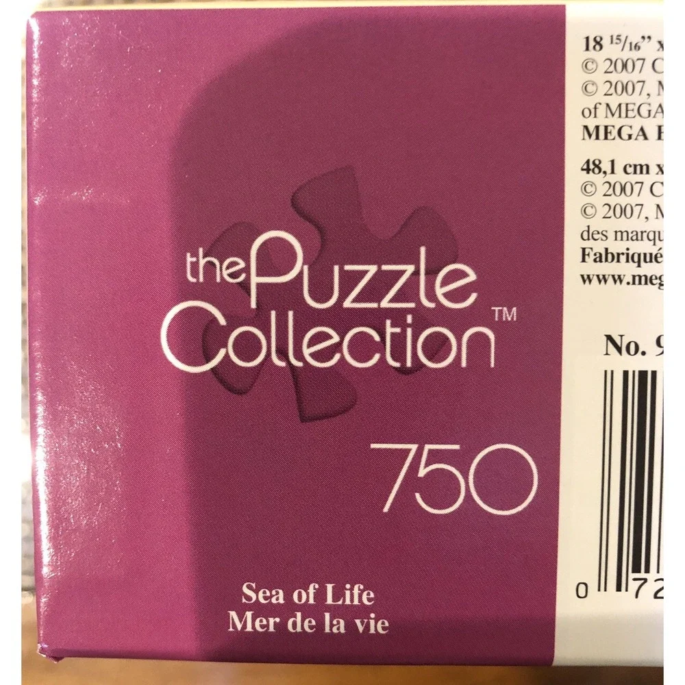 Christian Riese Lassen Puzzle 750 Pieces "SEA OF LIFE" New Factory Sealed 2007 - Picture 4 of 9